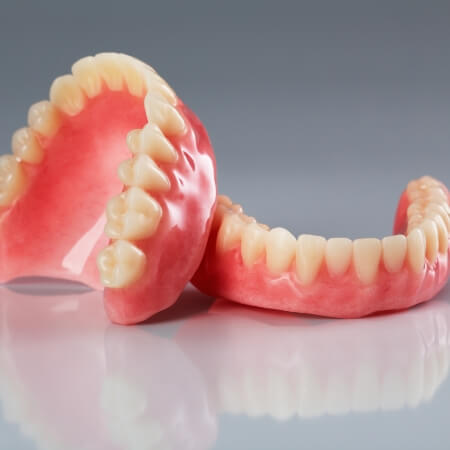 Full set of dentures