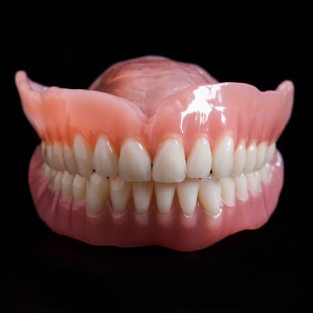 Full set of dentures