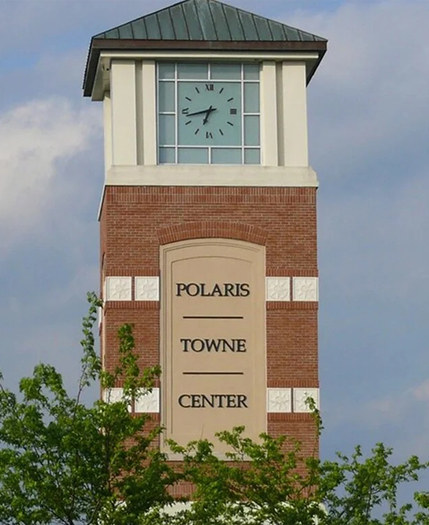 Polaris Towne Center clock tower