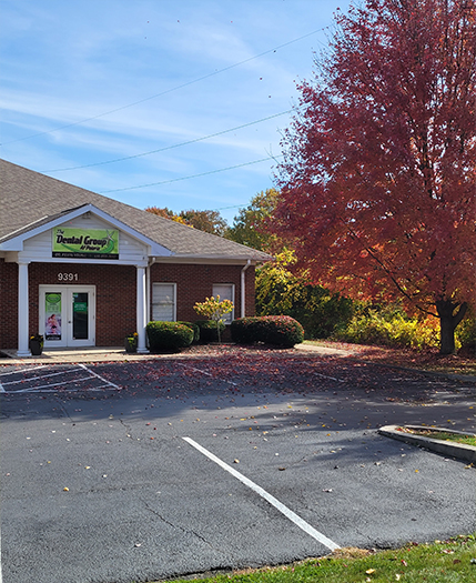 Outside view of Lewis Center Ohio dental office