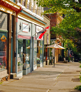 Downtown main street