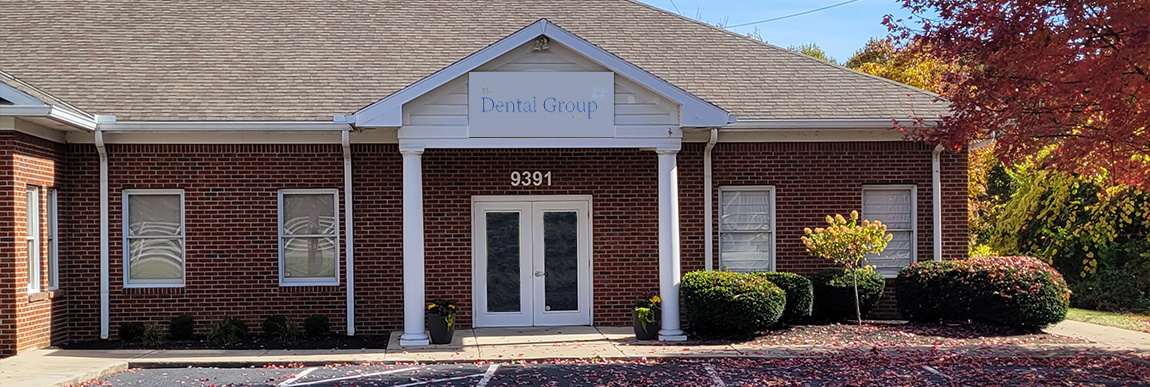 Outside view of Lewis Center Ohio dental office building