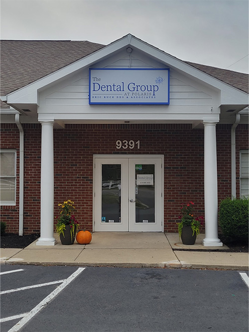 Outside view of Lewis Center Ohio dental office